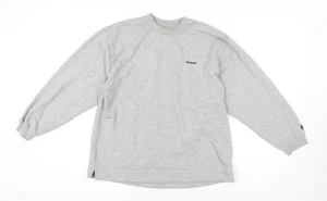 Sudadera Pullover Reebok Gris Unisex Talla 12 - Imagen 1 de 12