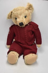 Vintage 30er Jahre Merrythought Mohair Teddybär - 50 cm - Bild 1 von 24