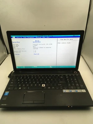 TOSHIBA SATELLITE C55 A5302 - BOOTS TO BIOS - INTEL PENTIUM 2020M - 6GB RAM - BB - Image 1 of 4