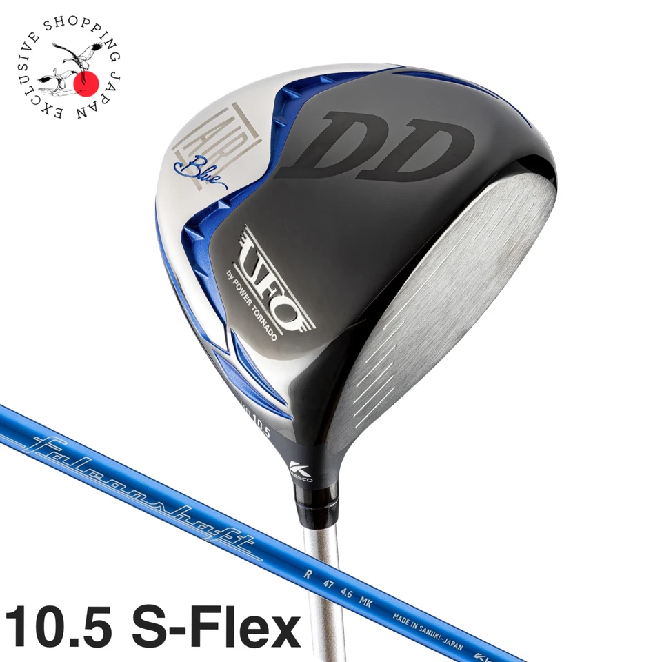 Kasco UFO Air DD by Power Tornado Driver 10.5 S-Flex Falcon Graphite Shaft New - Image 1 of 4
