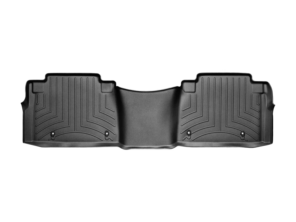WeatherTech FloorLiner for 2011-2013 Infiniti QX - 2nd Row, Black - Image 1 of 4