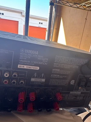 Yamaha HTR-5660 Home Theater 6 Channel Natural Surround Sound AV Receiver - Image 1 of 2