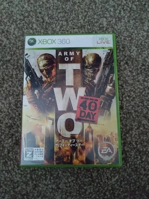 Army of Two The 40th Day Xbox 360 Japan NTSC-J Stackable Achievements Cero  - Image 1 of 3
