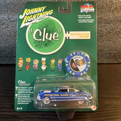 1951 HUDSON HORNET BLUE "VINTAGE CLUE" 1/64 JOHNNY LIGHTNING - Image 1 of 4