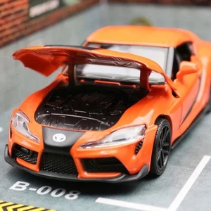 1:32 TOYOTA GR SUPRA Aleación Coche Deportivo Modelo Diecasts Metal Juguete Sonido Luz Regalo - Imagen 1 de 15