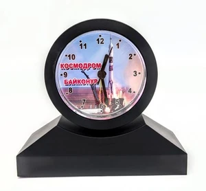 Reloj espacial soviético vintage Rusia URSS Cosmódromo Baikonur (КОСМОДРОМ БАЙКОНУР) - Imagen 1 de 13
