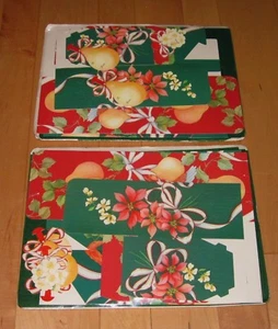New Avon 1989 Vintage X-Mas Gift Wrap Box Boxes - Picture 1 of 3