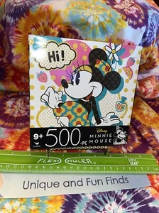 500 Piece Jigsaw Puzzle Cardinal 14 in.  x 11 in., Disney Minnie Mouse New - Picture 1 of 4