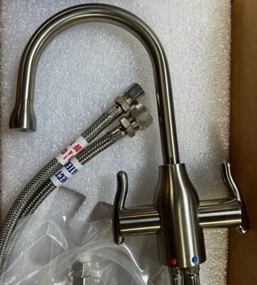 Mountain Plumbing MT1801-NL/PVDBRN Hot & Cold Water Dispenser - Brushed Nickel - Image 1 of 4