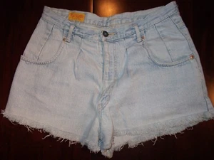 Vintage "EDWIN" destroyed Design Cutoff Jeans Shorts Pants M-L 50/52 W32-34" VTG - Bild 1 von 10