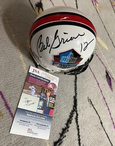 Bob Griese Signed Autograph Auto NFL HOF Hall of Fame Mini Helnet JSA COA - Picture 1 of 1
