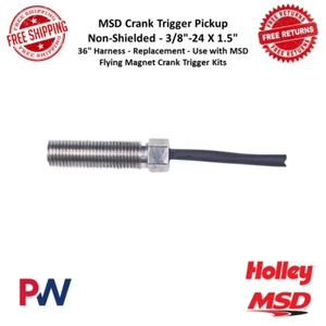 MSD Crank Trigger Replacement Pickup Non-Shielded 36" Harness - 3/8"-24 X 1.5" - Bild 1 von 12