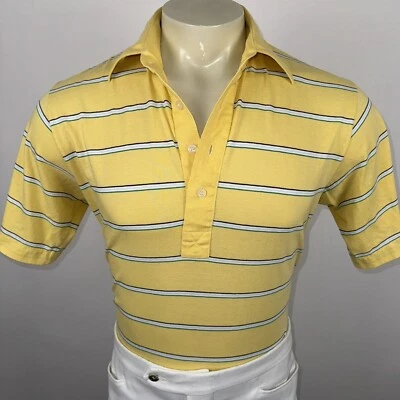 Camisa polo vintage Dache a rayas Caddyshack discoteca aturdida y confundida para hombre mediana Foto 1 de 4