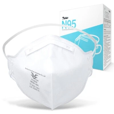 FANGTIAN N95 Face Mask NIOSH Certified Particulate Respirators - 10 Pack,FT-N040 - Image 1 of 4