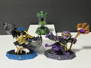 Skylanders Series 6 Imaginators 2016 Life Crystal & Sensei Mysticat & King Pen - Picture 1 of 12