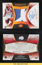 2008-09 Exquisite Collection Limited Logos /25 Baron Davis #LL-BD Auto