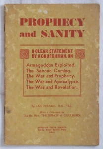 Ian Shevill - Prophecy and Sanity church booklet from second world war - Foto 1 di 1