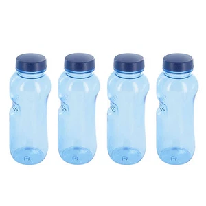 4 x 0,5 L Tritan Trinkflasche Wasserflasche Flasche Sport Fahrrad BPA - frei - Bild 1 von 3