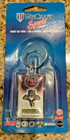 Florida Panthers Key Ring Team Logo NHL Key Ring WINCRAFT Sports Vintage USA Cover