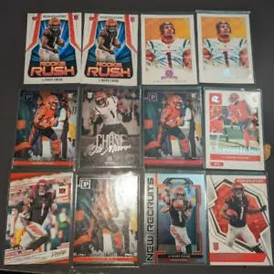 Ja’marr Chase 2021 Chronicles/ Prizm / Rookies & Stars RC Rookie Card Lot 12 - Picture 1 of 3