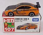 Mini Car 1/66 Lexus Is F Ccs-R Orange Black/Red Box/Made In China Tomica No.107