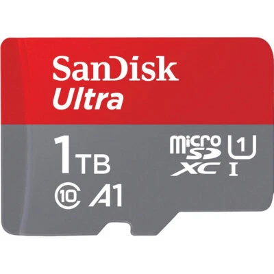 SanDisk Ultra Android microSDXC UHS-I Speicherkarte 1024 GB +Adapter A1 Klasse10 - Bild 1 von 4