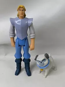 Disney Pocahontas John Smith Dog Figure Lot 5 Inch - Imagen 1 de 3