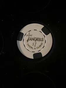 $1, Tangiers casino chip "MOVIE PROP / CASINO Poker Las Vegas Gambling - Picture 1 of 3