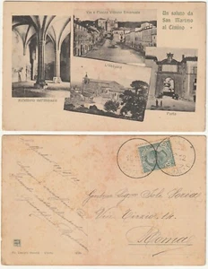 SAN MARTINO AL CIMINO - VITERBO - VEDUTINE - VIAGG. 1912 -9690- - Picture 1 of 1