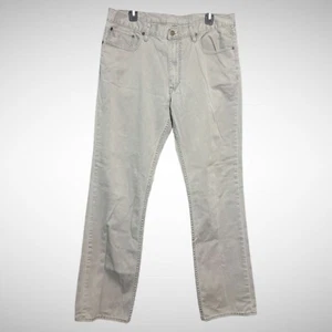 Polo Ralph Lauren Pants Mens 35 X 32 Solid Gray 650 Straight Pre Owned - Picture 1 of 9