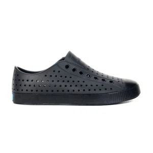 Native Unisex Jefferson Jiffy Black Rubber Shoes 11100100.1001 - Picture 1 of 4