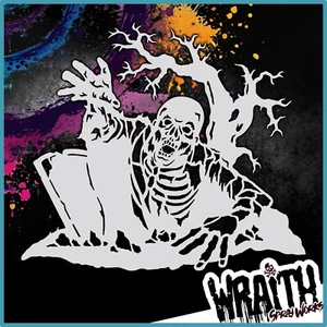 Zombie #1 - Plantilla de plantilla de aerógrafo reutilizable - Imagen 1 de 4