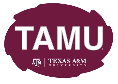 TEXAS A&M BLOCK LETTER SWIRL MAGNET-TEXAS A&M AGGIES CAR MAGNET-NEW FOR 2016! Cover