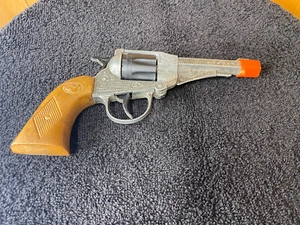 Edison Giocattoli Toy Pistol ~ Made in Italy ~ Vintage Cap Gun ~ 0191 Orange Tip - Picture 1 of 12