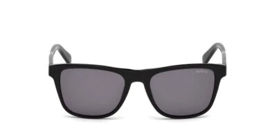 Gafas de sol Guess GU6887 01A marco de plástico cuadrado negro brillante 55-19-145 SD* Foto 1 de 2