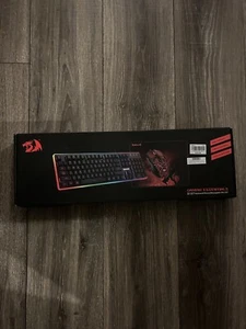 Redragon S107 Gaming Keyboard and Mouse Combo w / Mousepad 3 in 1 Set - NEW - Picture 1 of 1