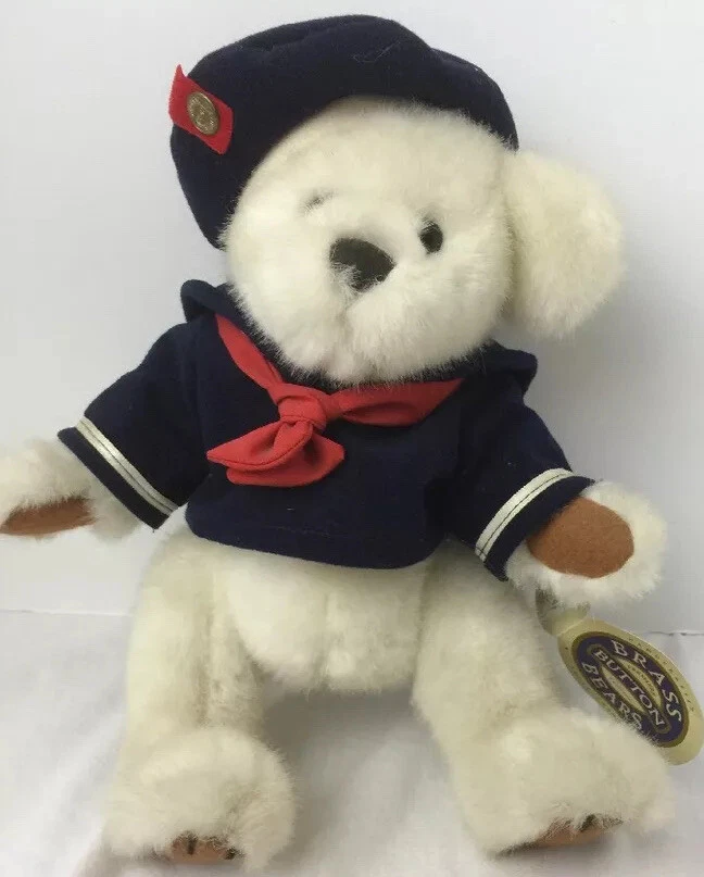 Brass Button Teddy Bears for sale | eBay