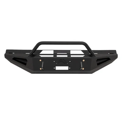 For Ford F-250 Super Duty 08-10 Front Bumper Red Steel Full Width Black Powder Foto 1 de 4