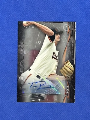 Bowman Sterling Prospect Auto Tyler Beede 2014 #BSPA-TB autógrafo Foto 1 de 3