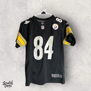Nike NFL Pittsburgh Steelers Antonio Brown Jersey Size Medium Black 84 Football - Picture 1 of 3