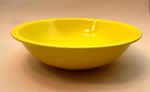 Vintage Mikasa Forecast 9.5" x 2.5" Yellow Vegetable Bowl / Japan - Picture 1 of 4
