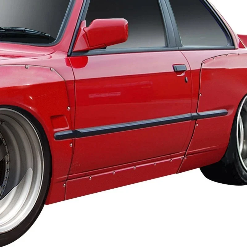For BMW M3 1988-1991 Duraflex TKO Style Fiberglass Side Skirts Unpainted Foto 1 de 4