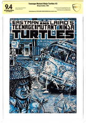 Teenage Mutant Ninja Turtles #3A Eastman 1st Printing CBCS 9.4 Verified Sig 1985 - Image 1 of 2