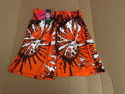 Pantalones Cortos Cleveland Browns Tie Dye Retro Estáticos Para Hombres Pequeños Foco NFL Nuevos Foto 1 de 4