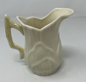 Belleek Lotus Golden Inside 3,25 Zoll Milchkännchen - 6. grüne Markierung 1965-1980 - Bild 1 von 5