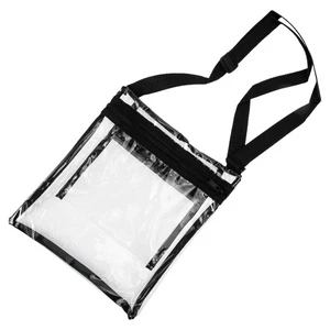  Bolso Transparente Profesional Conveniente Cartera Transparente Multifunción Bolsa de Estadio - Imagen 1 de 12