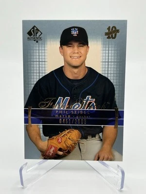 2003 SP authentic future watch Phil seibel /2003 - Image 1 of 2