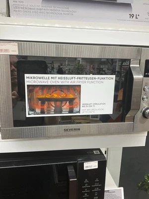 SEVERIN MW 7918 CrispyWave 4-in-1 Mikrowelle Gebraucht 2#35880017 - Bild 1 von 4