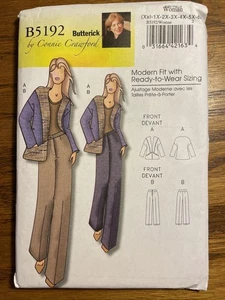 Butterick Sewing Pattern B5192 Misses'/Women's Jacket & Pants by Connie Crawford - Picture 1 of 2