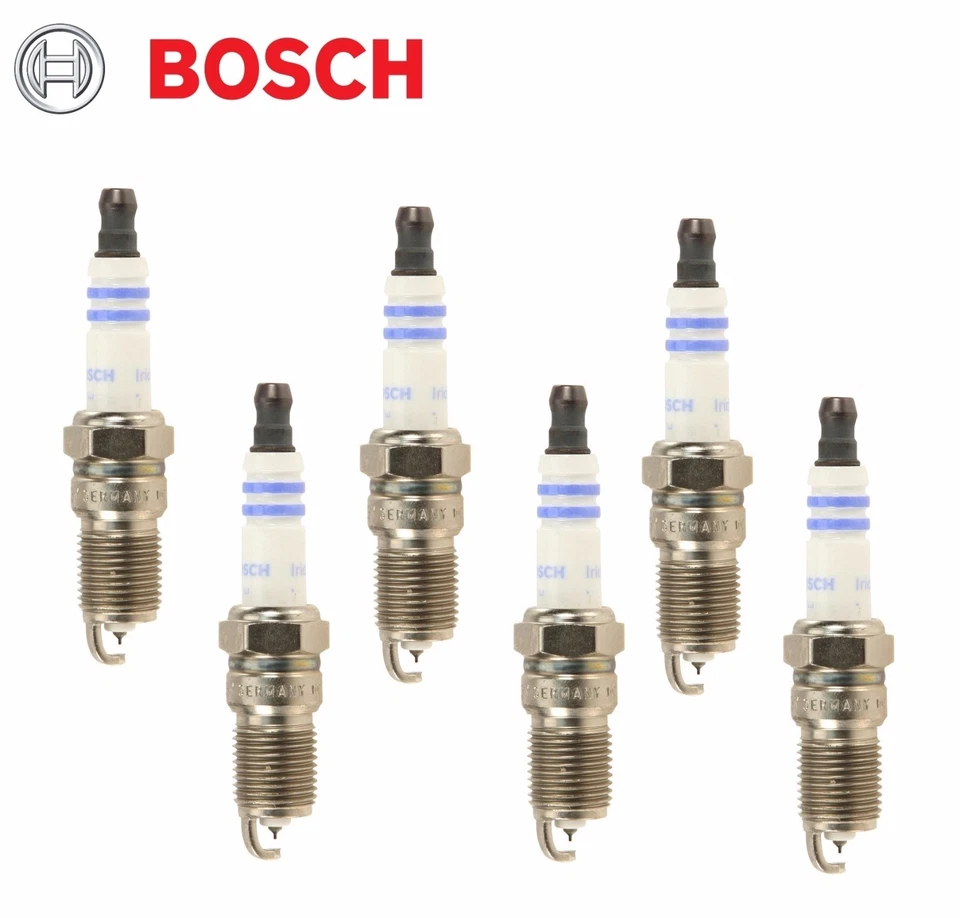 For Buick Allure Chevrolet C2500 Set of 6 Spark Plugs Bosch Iridium 9601 - Image 1 of 1